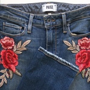 Paige Floral Jeans